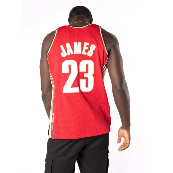 Mitchell & Ness Men's Medium NBA Swingman Jersey Cavalier 03 Lebron James K19-5 - Picture 2 of 11